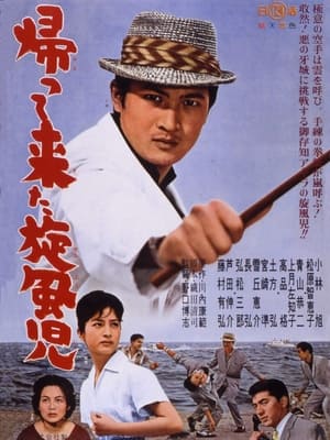 Poster 帰ってきた旋風児 (1962)