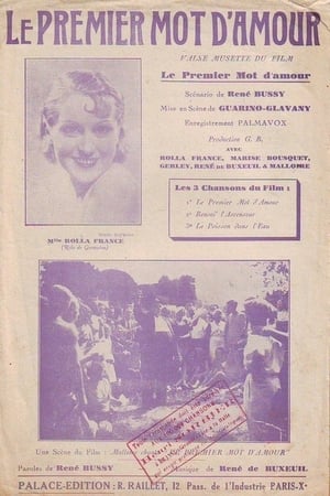 Poster Le premier mot d'amour (1934)
