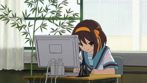 Suzumiya Haruhi no Yuuutsu Cap 8