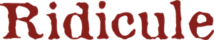 Ridicule — logo