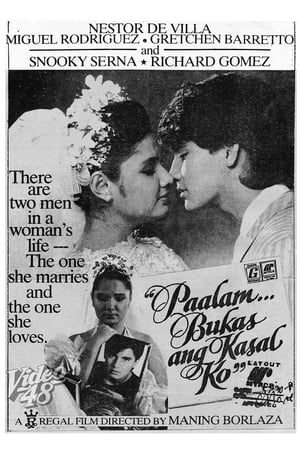 Poster Paalam... Bukas Ang Kasal Ko (1986)