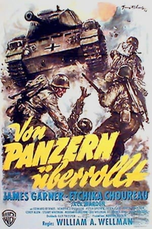 Poster Von Panzern überrollt 1958