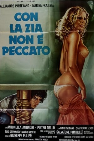 Poster Con la tía no es pecado 1980