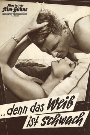 Poster Denn das Weib ist schwach (1961)