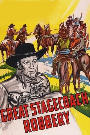 Poster Great Stagecoach Robbery (1945)