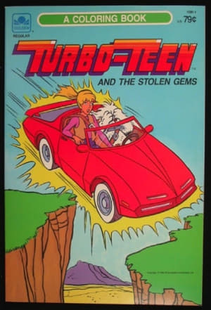 Poster Turbo Teen Sæson 1 Afsnit 4 1984