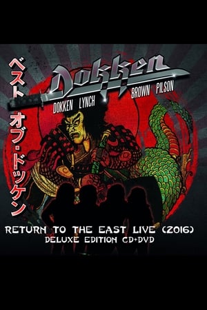 Poster Dokken - Return to the East Live 2016 2018