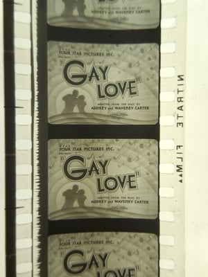 Poster Gay Love 1934