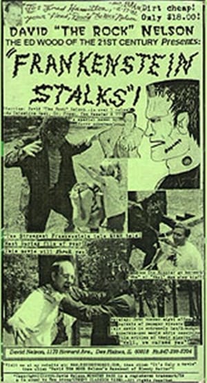Frankenstein Stalks poster