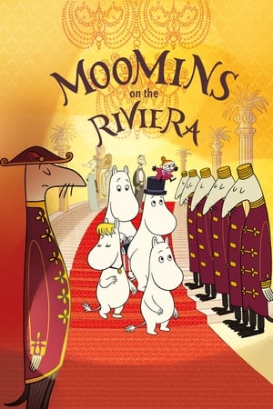 Poster Moomins on the Riviera 2014