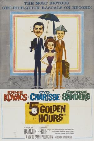 Poster Five Golden Hours (1961)