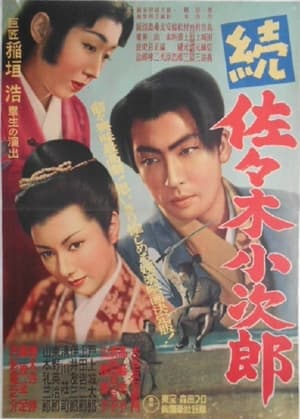 Poster 続佐々木小次郎 1951