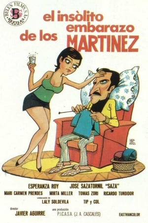 Poster El insólito embarazo de los Martínez (1974)