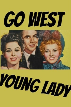 Poster Go West, Young Lady 1941