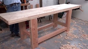 Build a Sturdy Workbench in Two Days with Christopher Schwarz film complet