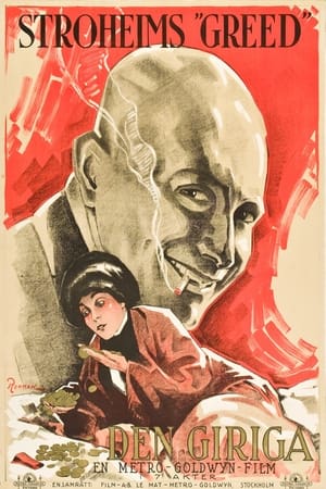 Poster Den giriga 1924