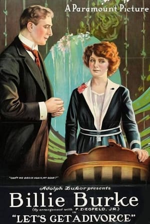 Poster Let's Get a Divorce (1918)