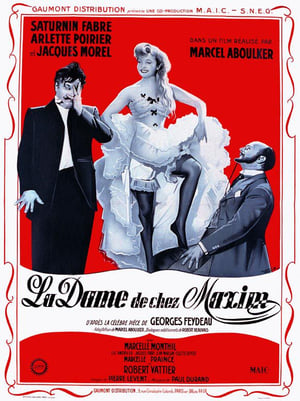 Poster La Dame de chez Maxim 1950