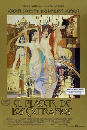 Poster El placer de los extraños 1990