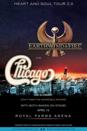 Poster Chicago and Earth, Wind & Fire - Heart and Soul Tour 2015 2015