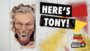 Tony Blair in The Shining?!