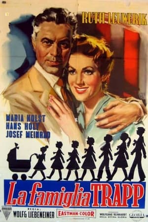 Poster La famiglia Trapp 1956