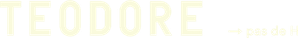 Teodore pas de H — logo