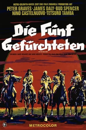 Poster Die fünf Gefürchteten 1969