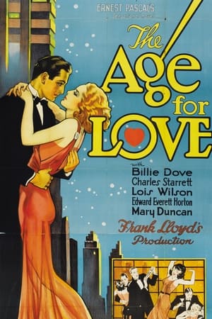 Poster The Age for Love (1931)