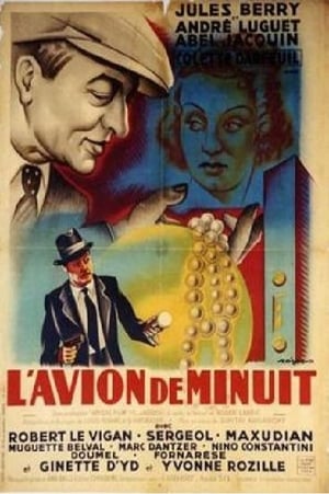 Poster L'Avion de minuit 1938