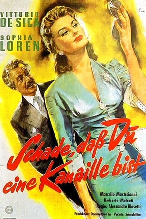 Poster Schade, dass du eine Kanaille bist 1954