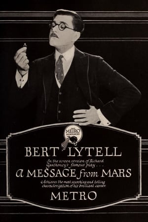 Poster A Message from Mars (1921)