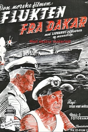 Poster Flukten fra Dakar (1951)