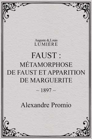 Image Faust : métamorphose de Faust et apparition de Marguerite