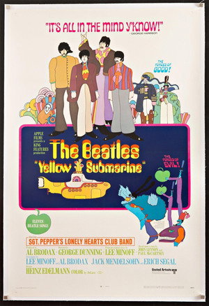 Постер мультфильма «The Beatles: Желтая подводная лодка (1968)» — (16 из 41)