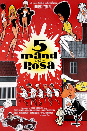 Poster Five men and Rosa (1964)
