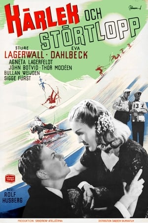 Poster Kärlek och störtlopp 1946