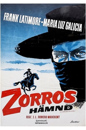 Poster La venganza del Zorro 1962