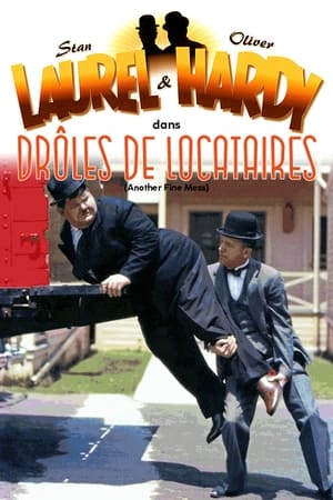 Poster Laurel et Hardy - Drôles de locataires 1930