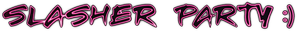Slasher Party — Logos 1