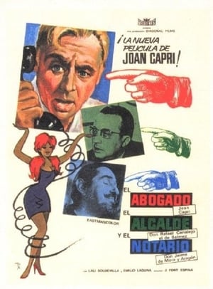 Poster El abogado, el alcalde y el notario 1969