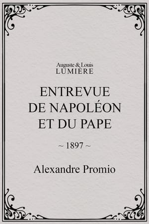 Poster Interview Between Napoleon and the Pope (1897)