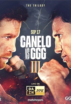 Poster Canelo Alvarez vs. Gennady Golovkin III 2022