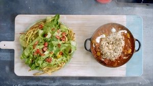 Jamie's 15-Minute Meals Noodle Broth and Veggie Chilli