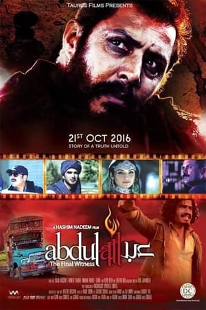 Poster Abdullah : The Final Witness (2016)