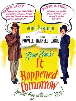 Poster It Happened Tomorrow 1944