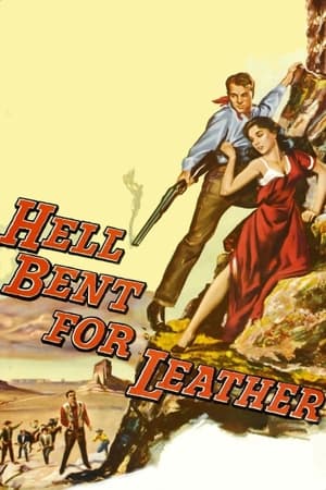 Poster Hell Bent for Leather 1960