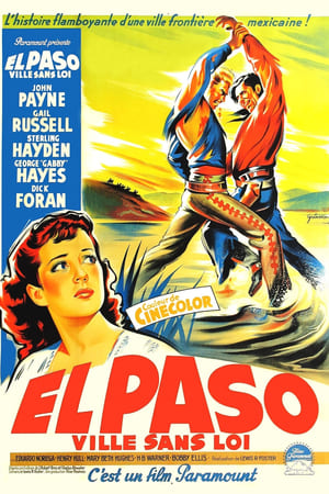 Poster El Paso Ville Sans Loi 1949