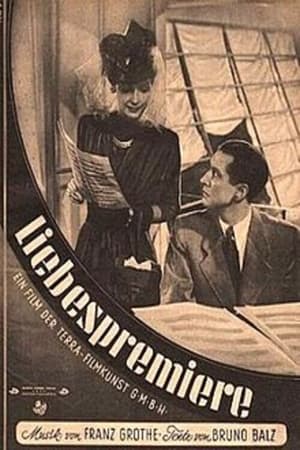 Poster Liebespremiere (1943)
