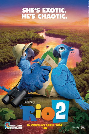 Постер мультфильма «Рио 2 (2014)» — (22 из 73)